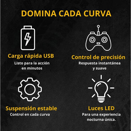 Mini Coche RC Profesional 1:43